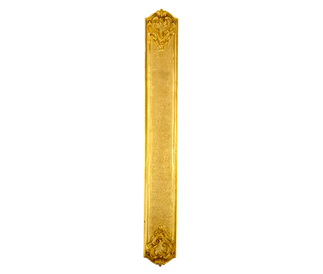 PLAQUE DE PROPRETÉ LONGUE DE STYLE LOUIS XV