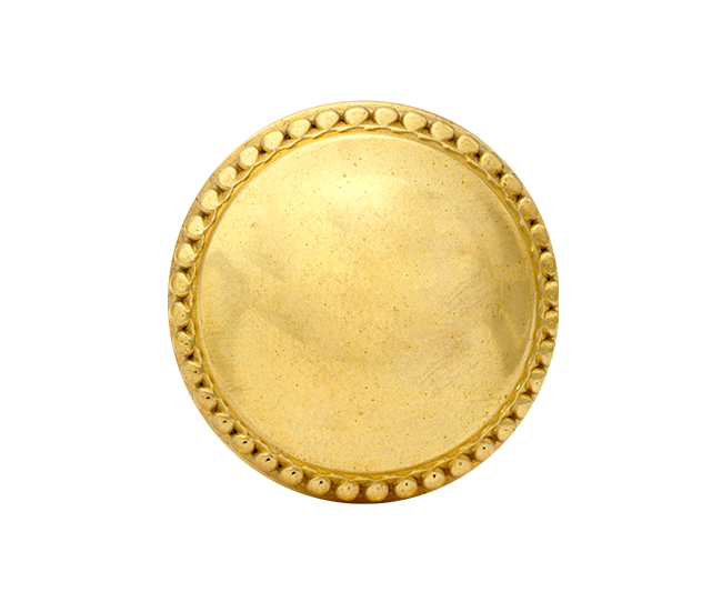 BOUTON ROND DE STYLE LOUIS XVI