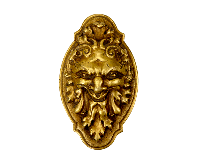 BOUTON OVALE DE STYLE RENAISSANCE